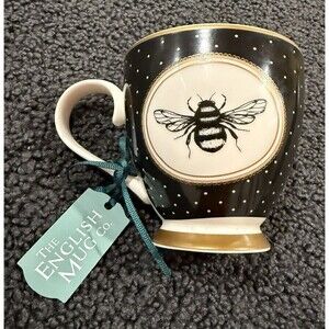 The English Mug Company Mug Fine China Queen Bee NWT